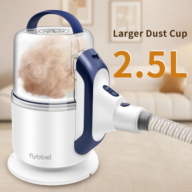 Pet Grooming Vacuum Hair: Dog Hair Grooming Kit - Professional Dog Vacuum - Deshedding Vac for Pet - Image 6