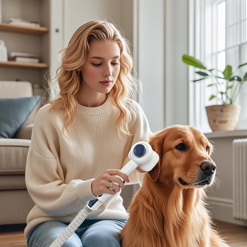 Pet Grooming Vacuum Hair: Dog Hair Grooming Kit - Professional Dog Vacuum - Deshedding Vac for Pet - Image 7