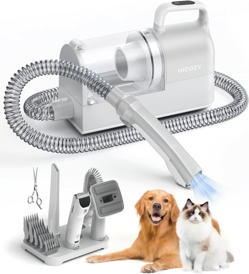 Dog Grooming Vacuum, 12000Pa Minimum 50dB Quiet Dog Vacuum for Shedding Grooming with 2L Dust Cup - Image 11